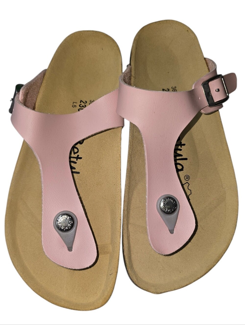 Betula by Birkenstock Rose Pink Thong Sandals NIB Women’s Size 36 / US 5 Narrow